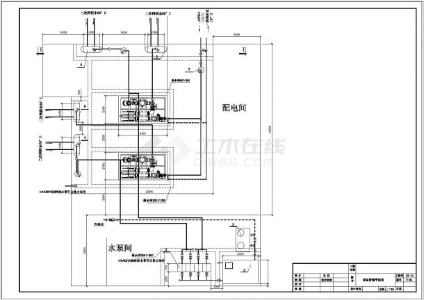 【湖南】某热力站工艺设计施工图纸-图二