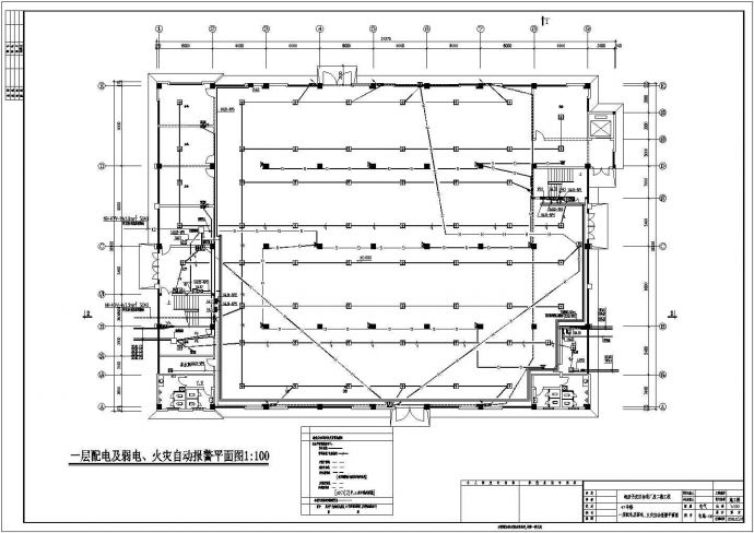 某工厂车间电气施工图（含电气设计说明）_图1