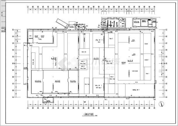 某工厂厂房电气施工图（设计说明）-图二