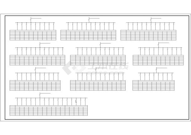 某工厂车间配电平面及系统图（共4张）-图二