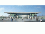 [四川]火车站站房及雨棚钢结构安装施工方案（详细三维效果流程图）图片1