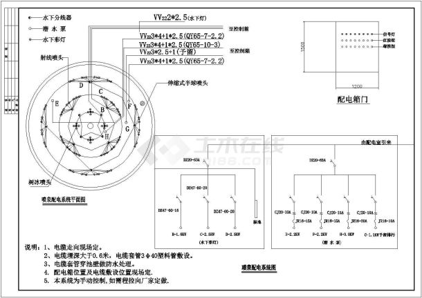 【江苏】某洗煤厂园林全套景观环境施工图-图二