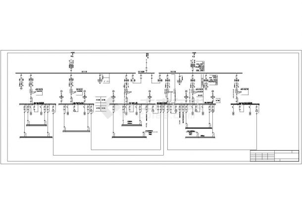 某工厂6kV高压一次系统及平面图（全集）-图一
