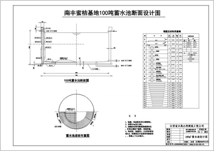 青岛市某地农田水利灌溉设计CAD布置图_图1