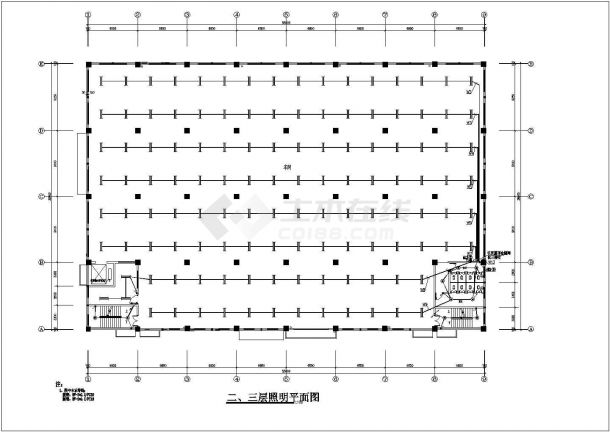 某地工业厂房电气设计施工图（含电气设计总说明）-图二
