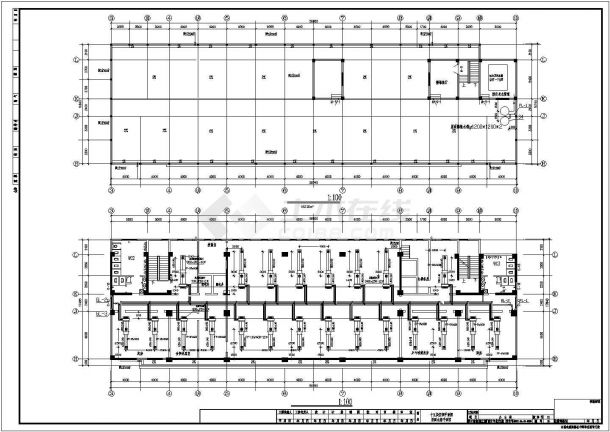 某十五层办公楼空调设计施工图（共7张）-图一