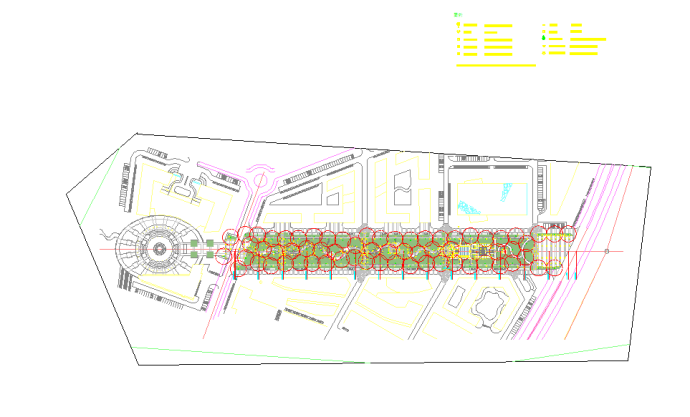 【苏州】某景观道路规划设计施工图_图1