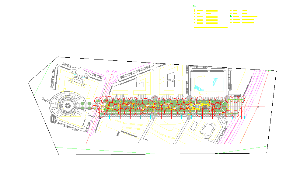 【苏州】某景观道路规划设计施工图