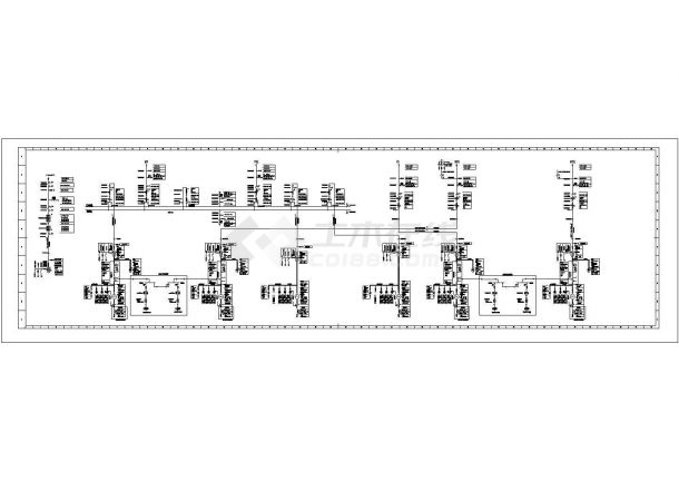 燃气蒸汽联合循环供热机组主接线及厂用电接线-图二