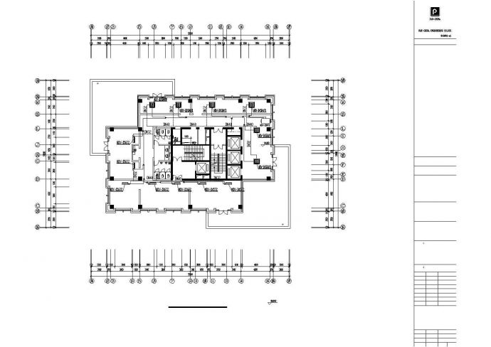 【重庆】某综合楼空调系统设计施工图纸_图1