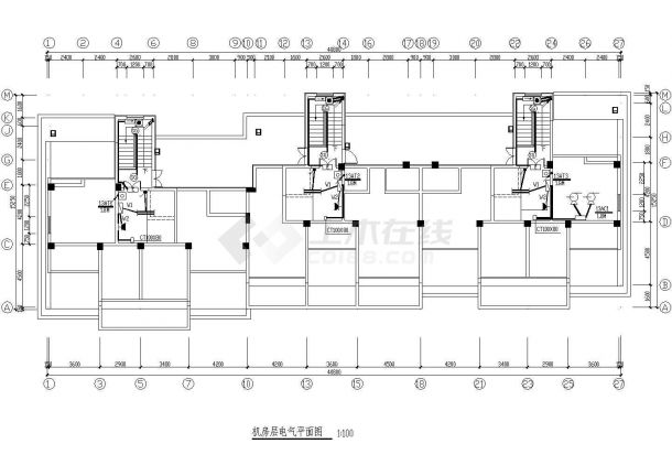 某高层住宅楼电气详细设计施工图（含设计说明）-图二