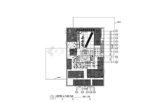 商业综合体A-FP平面CAD图.dwg-图二