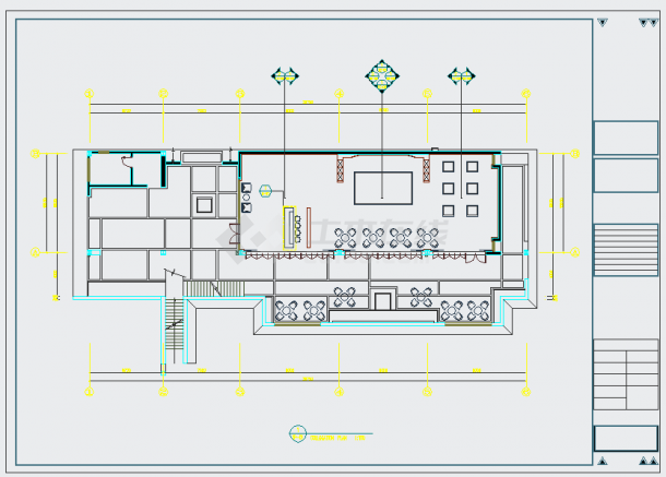 【宁夏】某学院5层暖通系统设计图纸-图一
