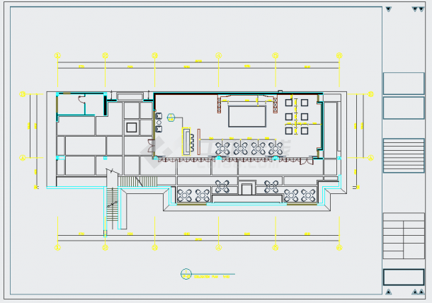 【宁夏】某学院5层暖通系统设计图纸-图二