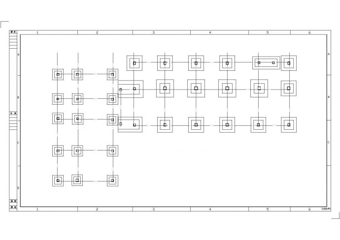 某工厂4层框架结构办公楼和食堂结构施工图_图1