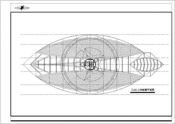 重庆市枇杷观景楼项目规划设计施工图纸-图二