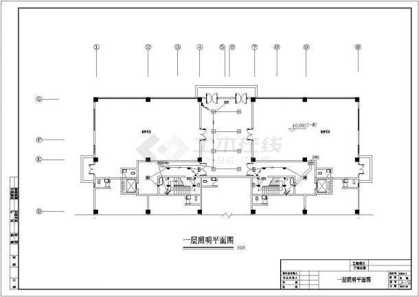 某高层住宅楼详细电气施工图（全集）-图二