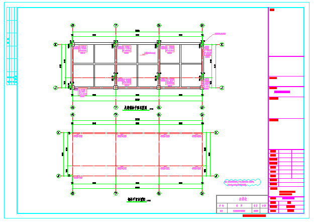酒店游泳池钢结构桁架结构设计施工图_图1