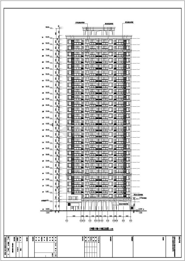 90000平5栋27至31层保障性住宅区结构施工图（含详细建筑图）-图一