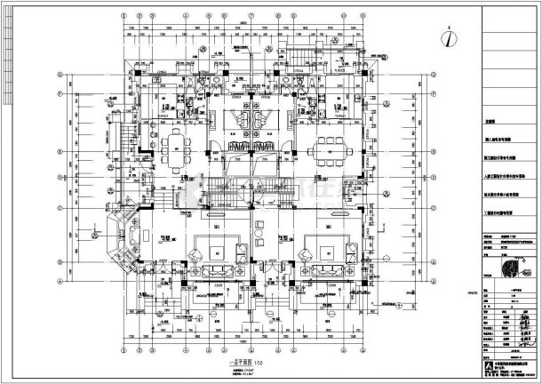 【清远市】双拼别墅建筑设计施工图纸-图一