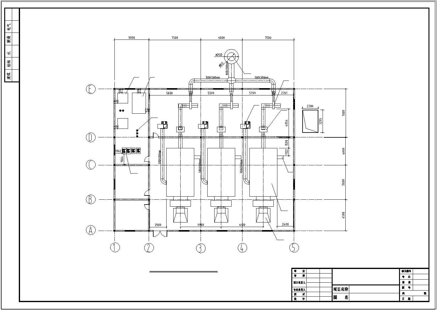 锅炉设备与锅炉房细节展示图
