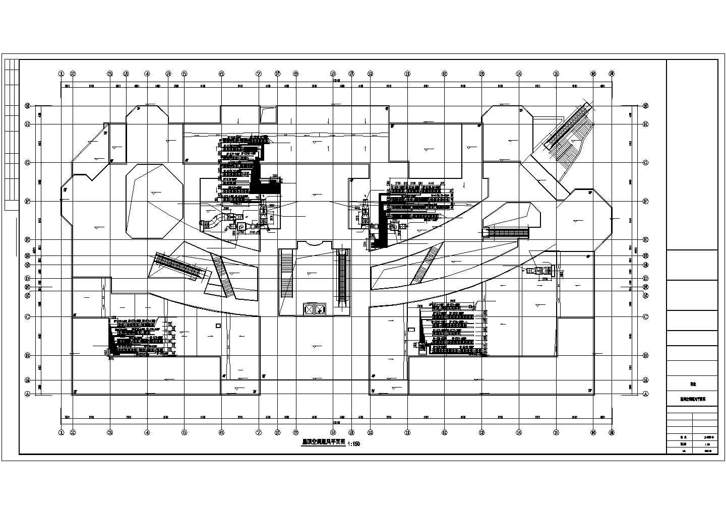 【河南】某商场空调通风设计施工图纸