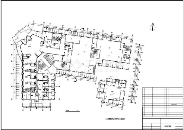 【济南】某宾馆空调通风设计施工图纸-图一