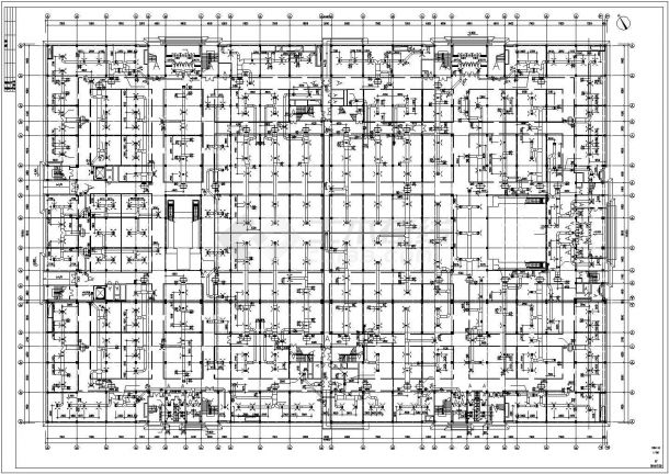 【山东】某商场中央空调平面设计图-图二