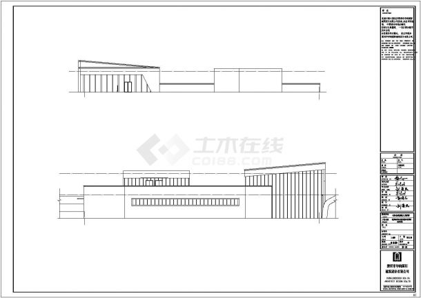 【浔龙河】安置区两层菜市场建筑施工图-图二