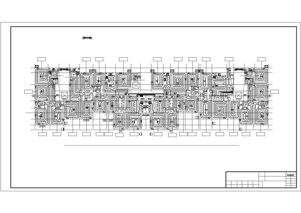 【湖南】某十一层住宅楼地暖设计图纸-图二