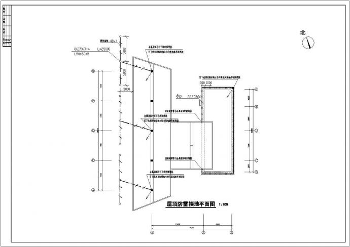 某地工厂车间电力设计图（共6张）_图1
