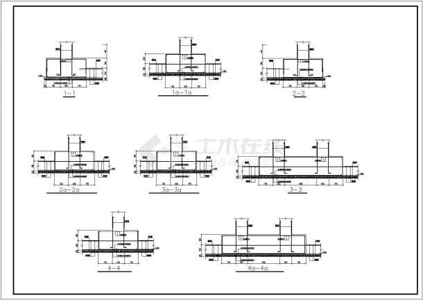 六层(局部7层)框架结构综合楼结构施工图-图二