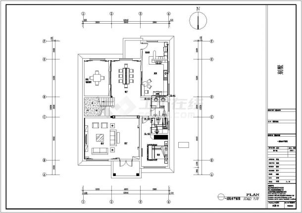 某地三层别墅给排水设计详细施工图纸-图二