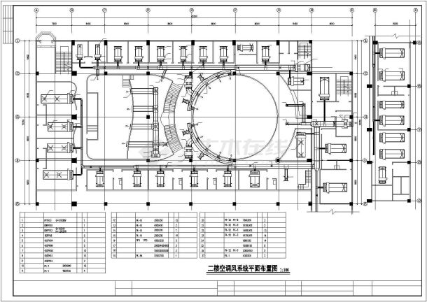 【湖南】某娱乐城空调平面设计施工图-图一