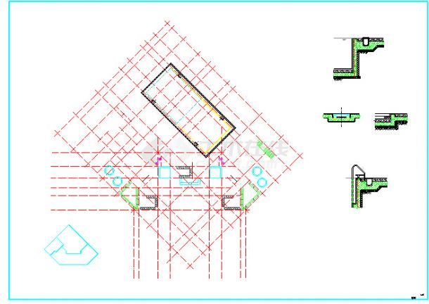 会所（带恒温游泳池）建筑设计图-图二
