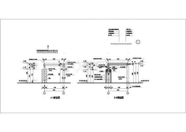 【无锡】某弧形廊架施工方案设计图-图二