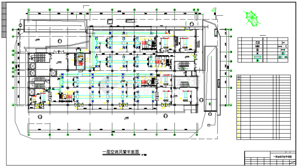 【山东】某综合楼通风空调系统设计图纸-图二