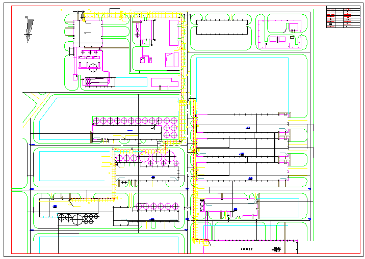 【浙江】某厂区蒸汽管网设计施工图