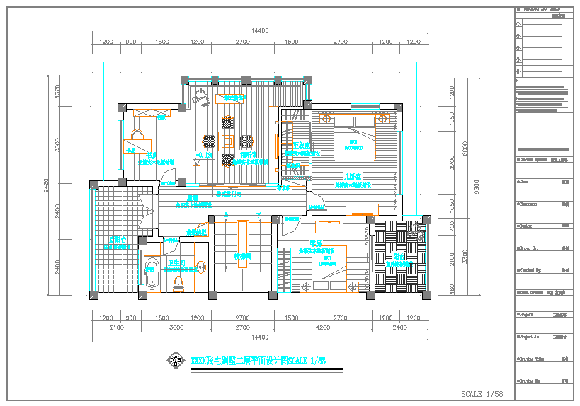 某户式别墅数码多联空调设计施工图纸