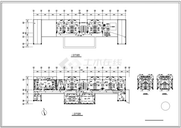 某综合楼电气设计施工图（共8张）-图一