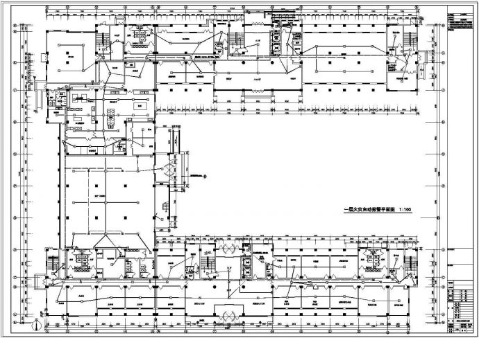 某办公楼安装工程消防部分图（8张）_图1