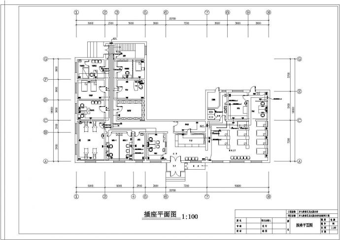 某医院综合楼电气设计施工图（共4张）_图1