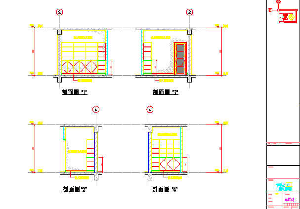 【长春】知名设计事务所设计时尚欧式三层别墅施工图_图1