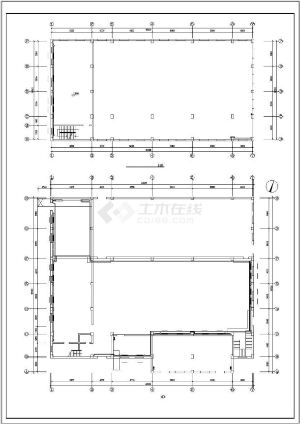 蒸气锅炉(3台10吨)设计施工图纸-图一