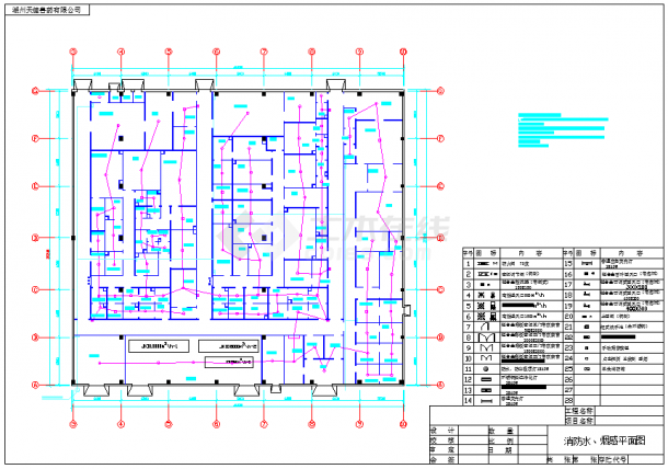 【浙江】制药厂净化车间的设计施工图-图二