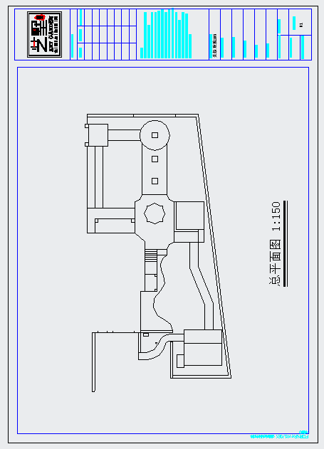 别墅庭院景观基础cad图_图1