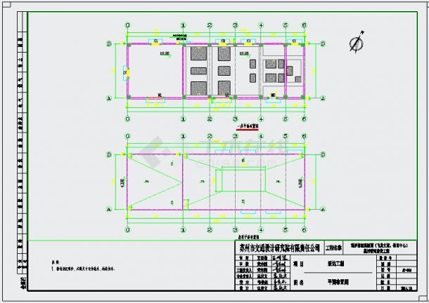 城市截污管网建设工程泵房建筑设计套图-图一