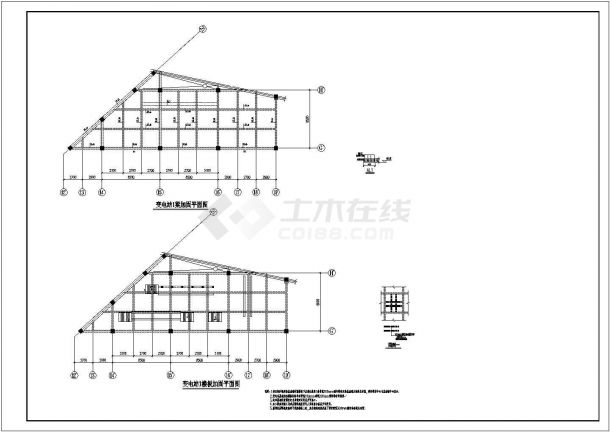 某地碳纤维加固改造工程设计施工图-图一