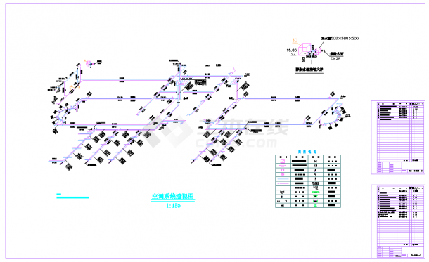 【浙江】某客运总站空调工程设计图纸-图二