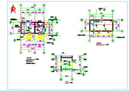 水源井泵房设计施工图（砖混结构）_图1